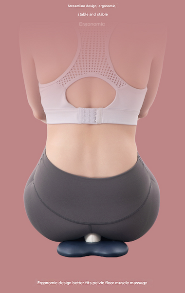 Blue White Ergonomic Pelvic Floor Strengthener Inner Thigh & Hip Trainer For Men And Women(Non Electric) Thigh Exercisers