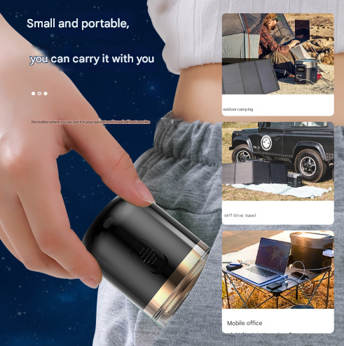 White Portable Mini Electric Shaver For Men Usb Fast Charge Travel Razor With Washable Head & Nose Trimmer Attachment Men's Shavers