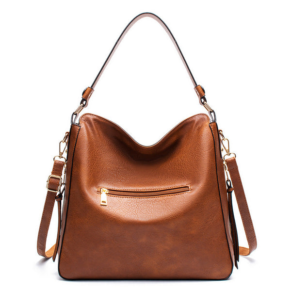 Brown Womens Soft Pu Leather Hobo Bag Large Casual Tote Handbag With Adjustable Crossbody Strap Women's Bags & Handbags