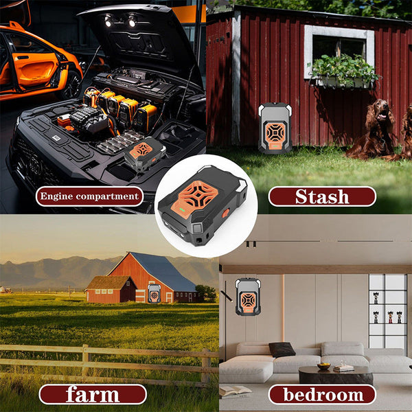 Ultrasonic Car Rat Repellent With Led Flash Automatic Start Stop Ultrasonic Pest Repellers