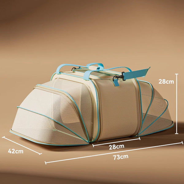 Stylish Pet Backpack Spacious Carrier With Anti Stress Design Pet Transport