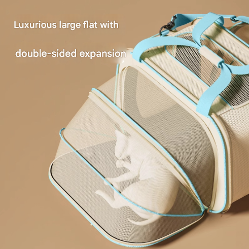 Stylish Pet Backpack Spacious Carrier With Anti Stress Design Pet Transport