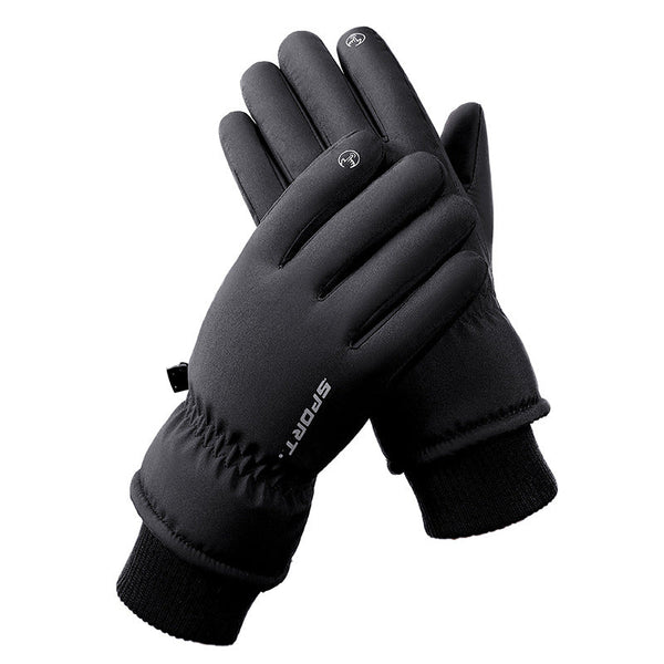Men's Black Top Rated Waterproof Touchscreen Ski Gloves Fleece Lined For Men & Women Gloves & Mittens
