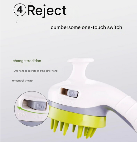 Orange Ultimate Pet Bathing Showerhead Dog Friendly Pressure Boost Spray With Foamer Dog Grooming