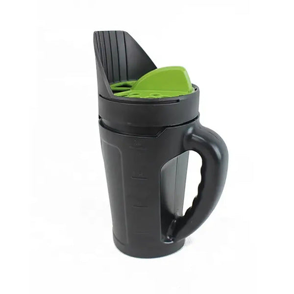 Green With Black Premium Garden Seeder Versatile Seed And Salt Spreader Other Plant Care & Accessories