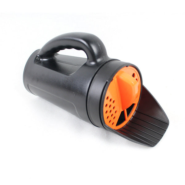 Orange With Black Premium Garden Seeder Versatile And Salt Spreader Other Plant Care & Accessories