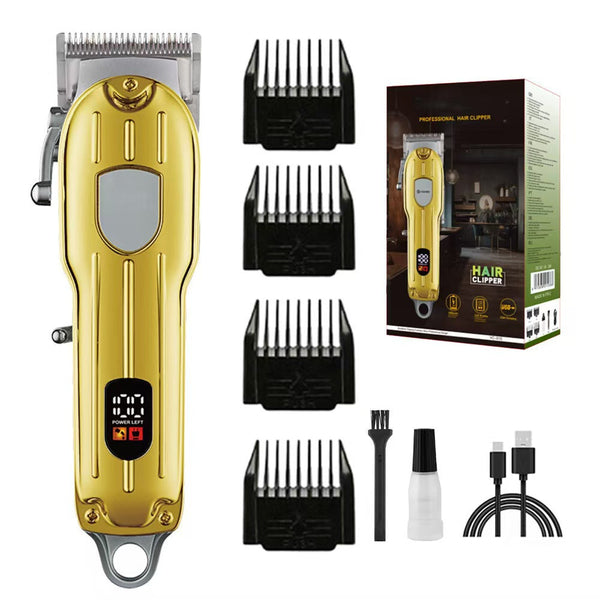 Gold Professional Electric Hair Clipper Advanced Barber Trimmer Clippers & Trimmers
