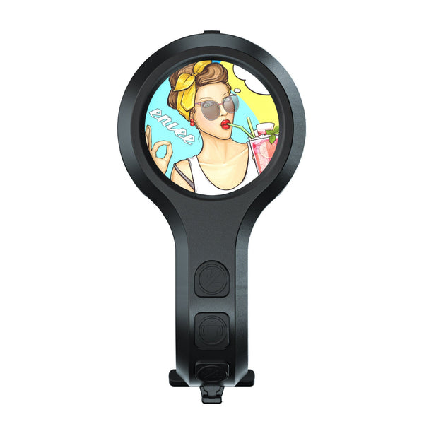 Drinking Girl Super Loud 2 Piece Bicycle Horn Set Durable Alarm Bell For Mountain & Road Bikes Bells & Horns