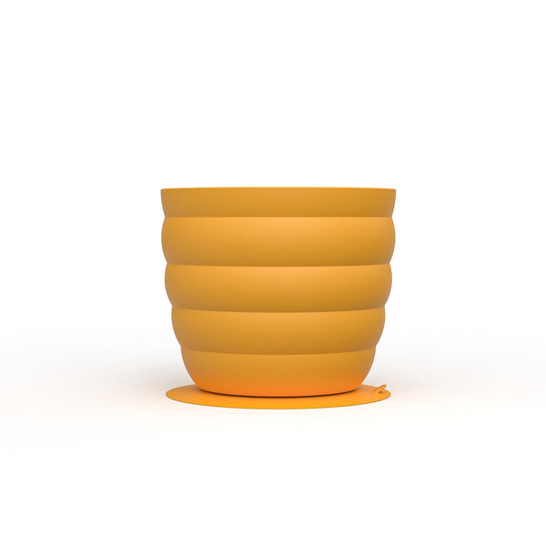 Yellow Large Anti Choke Slow Feeder Dog Bowl Non Slip Spill Resistant Pet Feeding Dish Dog Bowls