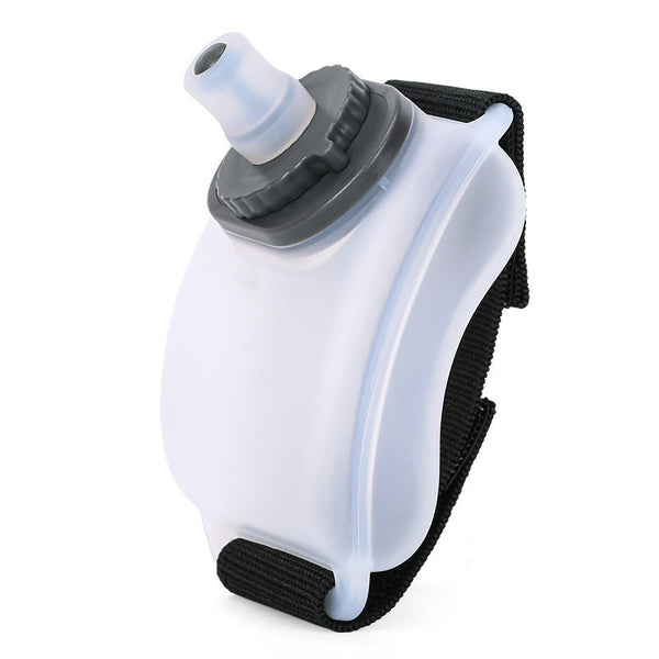 2 Pices Transparent Color Ergonomic Wearable Hydration Flask Hands Free Wrist Water Bottle For Running & Sports Canteens Bottles & Flasks
