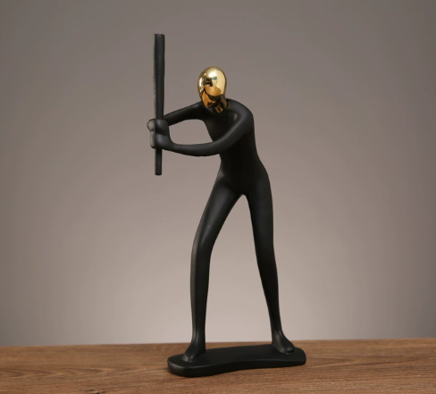 Collectible Sports Figurine Blind Box Modern Resin Athlete Statue For Home Office Decor Other Home Décor