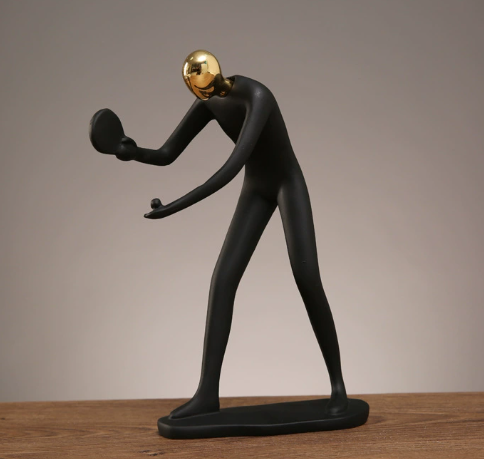 Collectible Sports Figurine Blind Box Modern Resin Athlete Statue For Home Office Decor Other Home Décor
