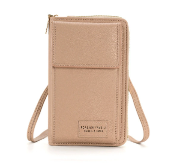 Pink Women's Crossbody Phone Bag Wallet Small Pu Leather Shoulder Purse Other Mobile Accessories