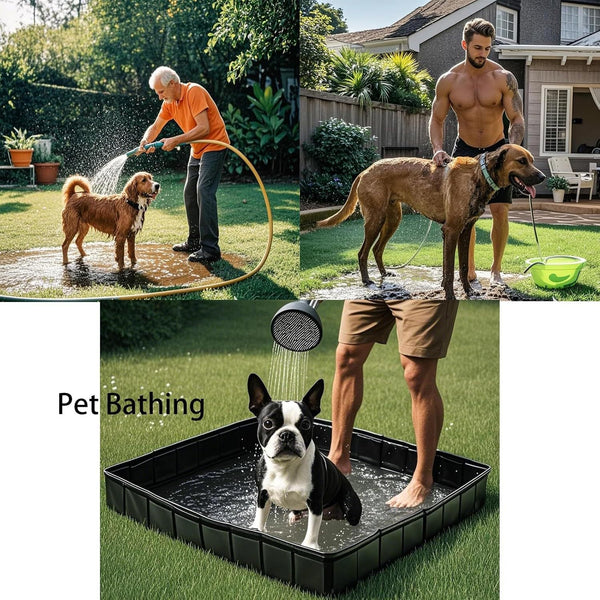 Camping Shower Base Collapsible Water Containment Tray With Drain For Outdoor Tents Portable Showers & Accessories