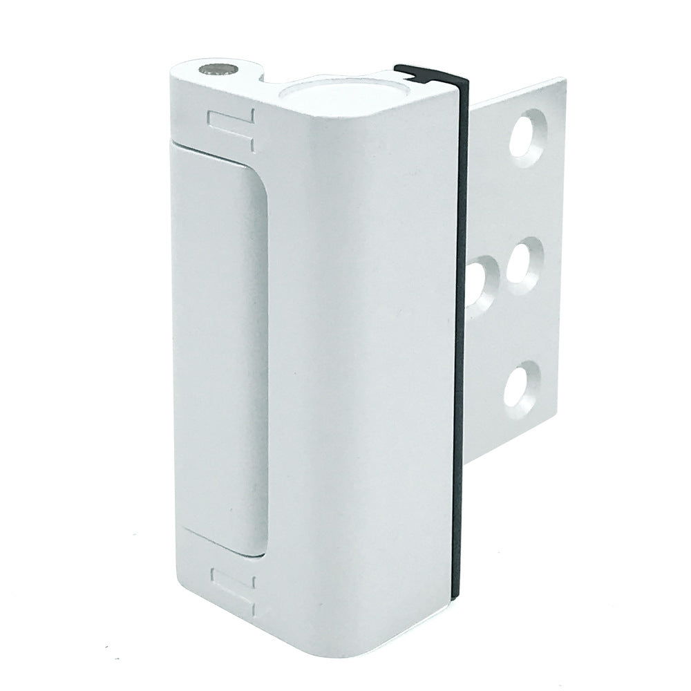White Heavy Duty Hotel Style Security Door Lock Childproof Reinforcement Latch For Home Safety Door Locks & Lock Mechanisms