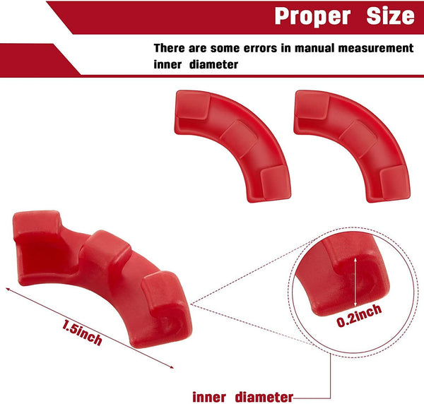 60Pcs Red 90 Degree Plant Bender Clips For Low Stress Training (Lst) Reusable Stem & Branch Trainer Increased Yields Plant Ties & Supports