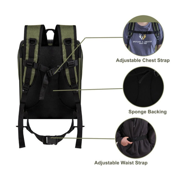Breathable Comfort Pet Travel Backpack With Ease Using This Perfect For Cats And Dogs. Designed Outdoor Adventures Or Daily Use Foldable Dual Shoulder