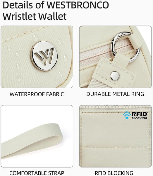 Pink Elegant Westbronco Quilted Phone Bag Wallet Cases Covers & Skins