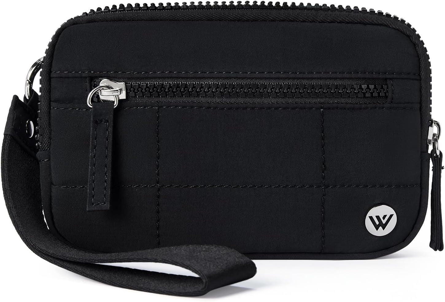 Black Elegant Westbronco Quilted Phone Bag Wallet Cases Covers & Skins