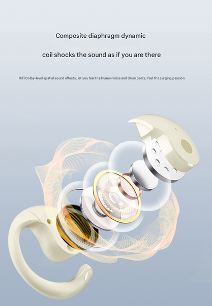 Purple Wg 05 New Ows Bone Conduction Bluetooth Earphones With Ai Translation Non In Ear Sports Design Earbuds