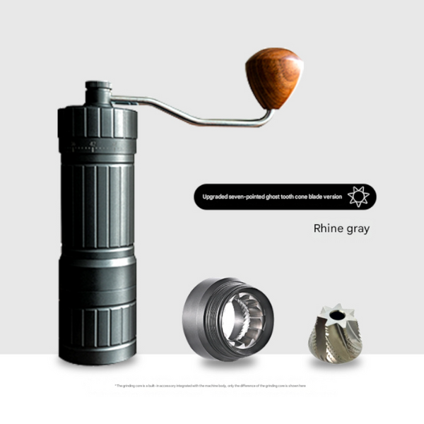 Grey Premium 7 Star Manual Coffee Grinder Portable Bean Milir60proi Coffee Grinders