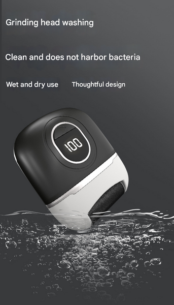 Yellow Smart Digital Electric Foot File Automatic Dead Skin Remover Electric Files & Tools