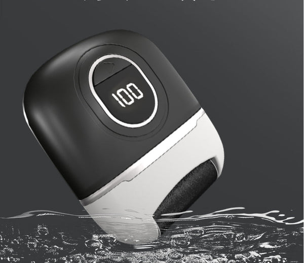 Black Smart Digital Electric Foot File Automatic Dead Skin Remover Electric Files & Tools