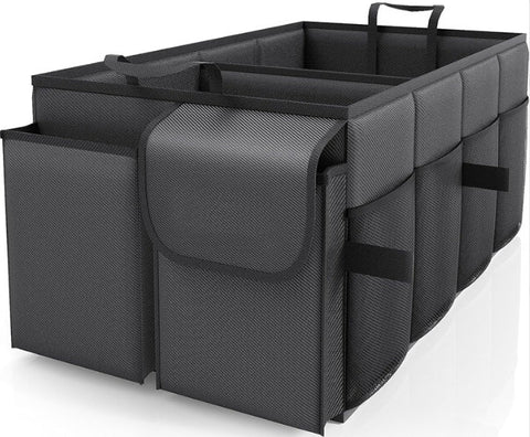 Black Car Trunk Storage Box Foldable Organizer Car Organisers