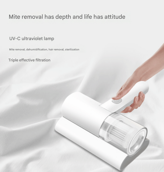 Cordless Uv Dust Mite Vacuum Lightweight Handheld Cleaner With Hepa Filtration For Mattresses Sofas And Upholstery(7.4V) Vacuum Cleaners