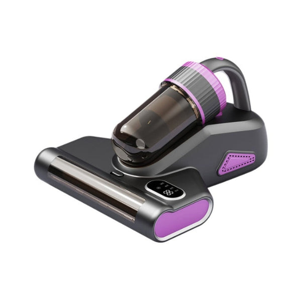Purple Advanced Cordless Uv Dust Mite Vacuum Handheld Cleaner With Hot Air Pulsating Pads & Led Display Vacuum Cleaners