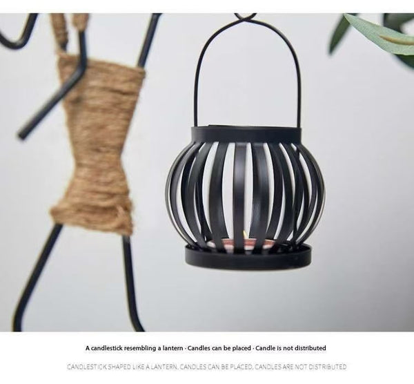 Creative Iron Girl Candle Holder For Nordic Restaurant Table Decorations And Bar Counter Accessories(Style A) Candle Holders & Accessories