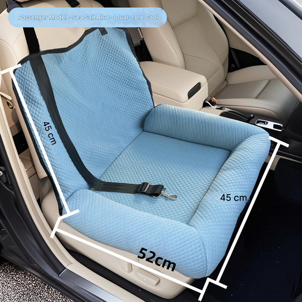 Black Plush Dog Car Booster Seat 2 In 1 Travel Bed For Small Dogs With Washable Cover Pet Transport