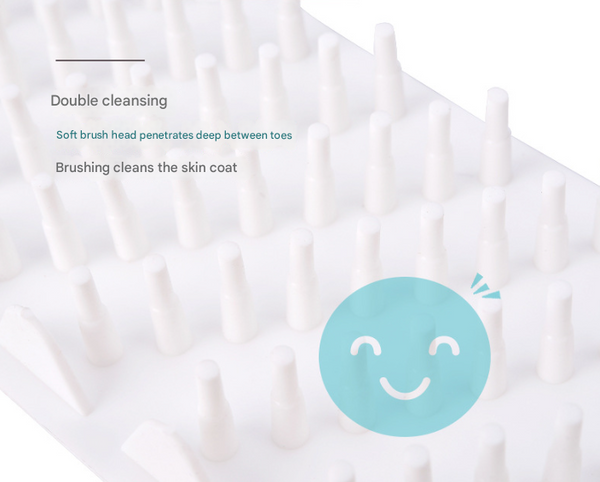 Pink Dog Paw Cleaner Cup Semi Automatic 360 Degree Rotating Foot Washer With Soft Silicone Bristles Pet Grooming