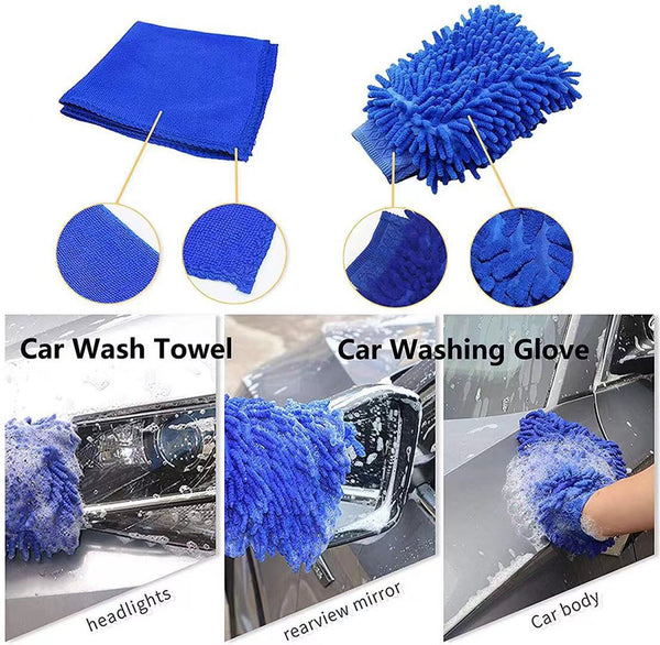 29 Piece Set Ultimate Car Detailing Kit Drill Brush & Polishing Pad For Interior Wheels And Exterior Cleaning Car Cleaning Tools