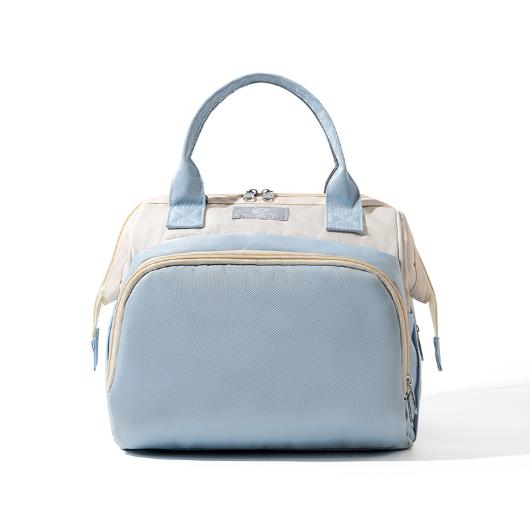 Blue Versatile 3 In 1 Nappy Bag | Convertible Backpack Tote & Crossbody With Insulated Pockets Nappy Bags