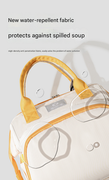 Grayish Purple Versatile 3 In 1 Nappy Bag | Convertible Backpack Tote & Crossbody With Insulated Pockets Nappy Bags