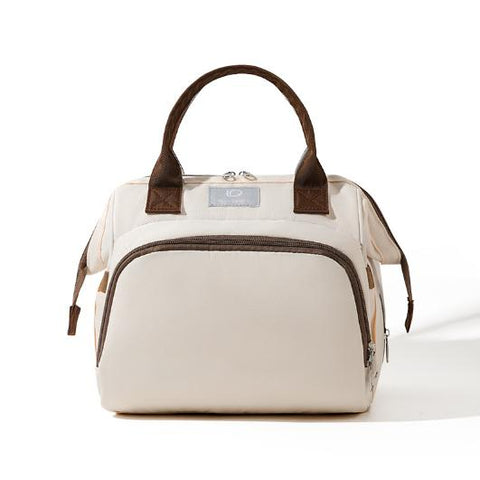 Khaki Versatile 3 In 1 Nappy Bag | Convertible Backpack, Tote & Crossbody With Insulated Pockets Nappy Bags