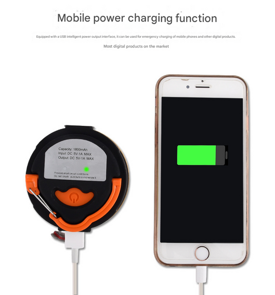 Compact Rechargeable Led Camping Lantern | 300 Lumen Modes Magnetic Base & Power Bank Function Lanterns