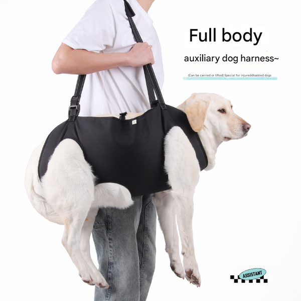 Green Pet Support Harness For Senior And Disabled Dogs Adjustable Chest Back Leash(Size S) Harnesses