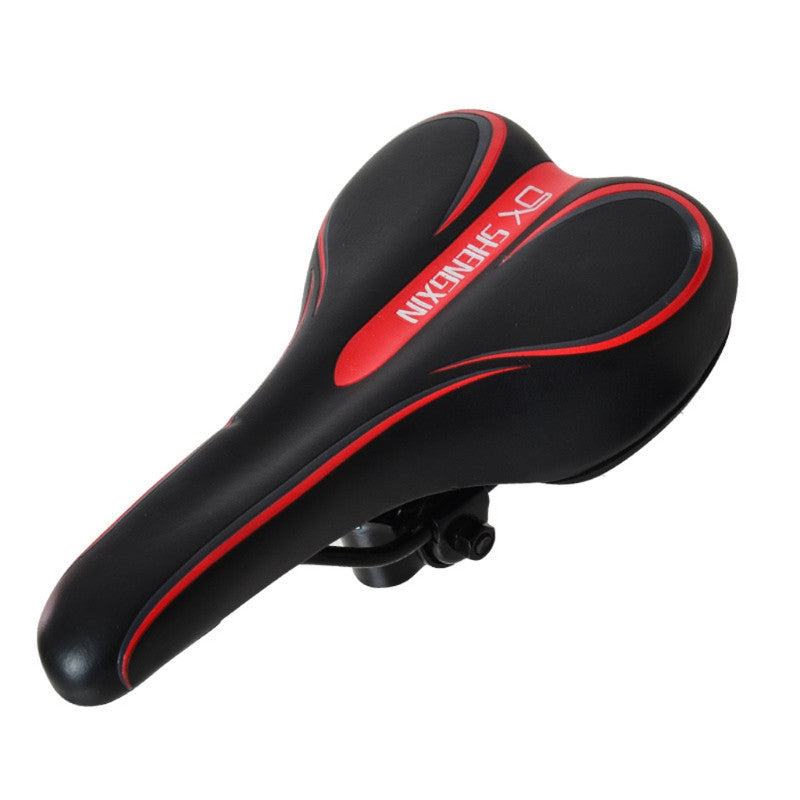 Black And Red Mountain Bike Saddle Comfortable Durable Bicycle Seat For Mtb Road Bikes Saddles & Seats