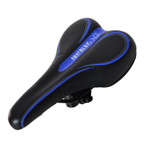 Black And Blue Mountain Bike Saddle Comfortable Durable Bicycle Seat For Mtb Road Bikes Saddles & Seats