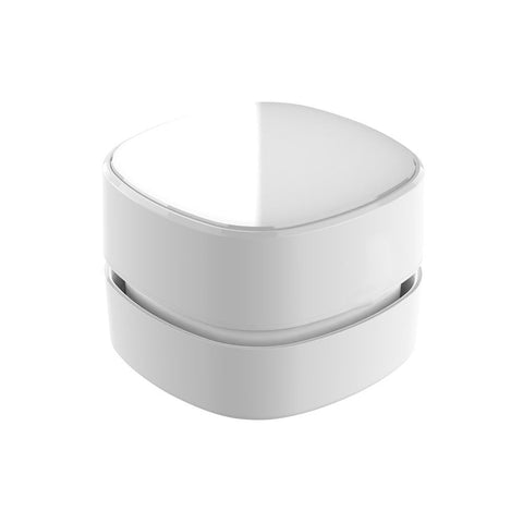White Rechargeable Cordless Mini Desktop Vacuum Portable Handheld Cleaner For Keyboard Crumb & Dust Vacuum Cleaners