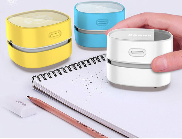 Green Rechargeable Cordless Mini Desktop Vacuum Portable Handheld Cleaner For Keyboard Crumb & Dust Vacuum Cleaners