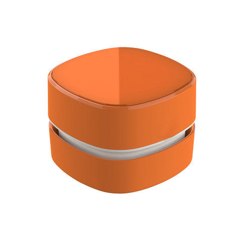 Orange Rechargeable Cordless Mini Desktop Vacuum Portable Handheld Cleaner For Keyboard Crumb & Dust Vacuum Cleaners