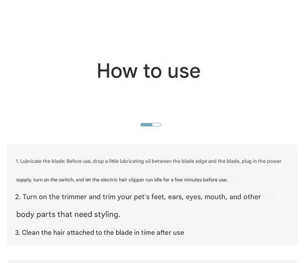 Pink Precision Pet Paw Trimmer Waterproof & Rechargeable Grooming Clipper For Dog Cat Paws Eyes And Ears Dog Grooming