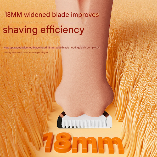 White Precision Pet Paw Trimmer Waterproof & Rechargeable Grooming Clipper For Dog Cat Paws Eyes And Ears Dog Grooming