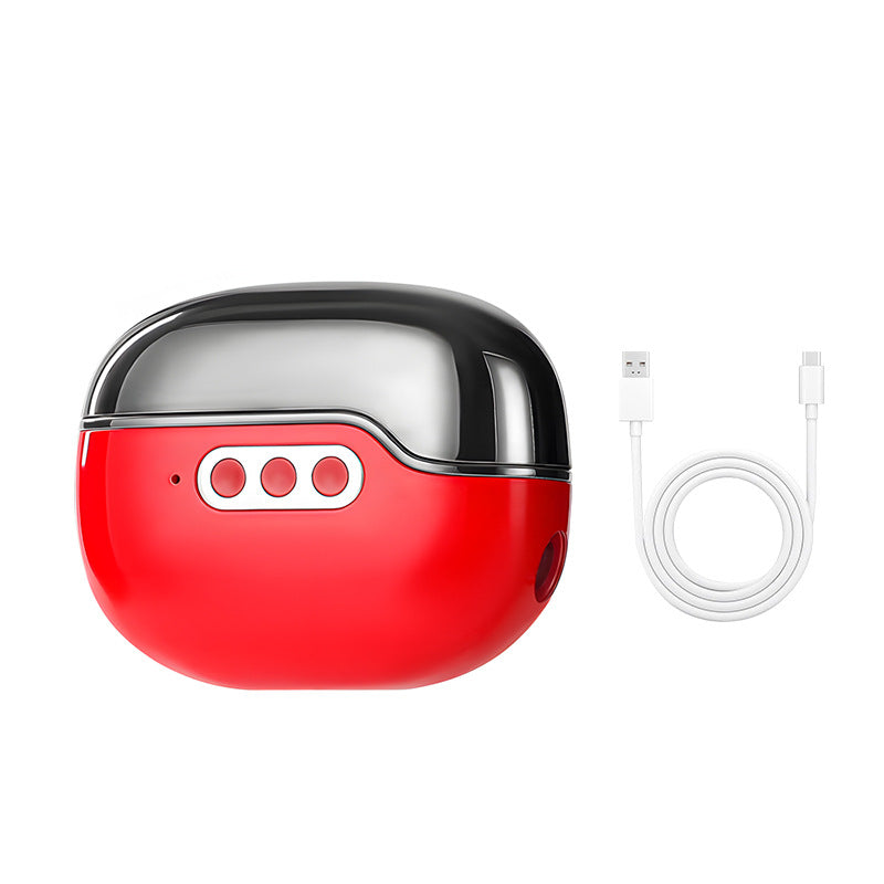 4 In 1 Electric Nail Care Device Clipper Grinder Polisher & Uv Sterilizer With Multiple Modes(Red) Manicure & Pedicure Tools & Kits