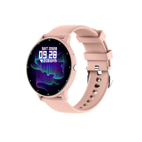 Feature Rich Smartwatch: 1.28 Hd Display Bluetooth Calling Extensive Sports Tracking (Pink)" Smart Watches