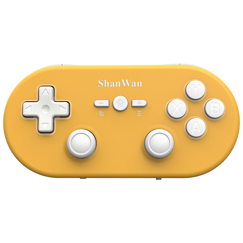 Slim Wireless Game Controller Multi Platform For Ios Windows Android 800Hz Dual Hall Sensing Yellow Controllers & Attachments