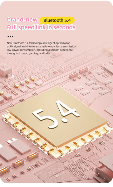 Fun Face Changing Tws With Rotating Case Bluetooth 5.4 High Quality Sound(Purple) Earbuds